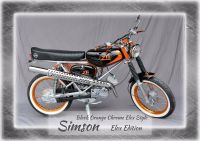 Simson S51 -NEUAUFBAU- Elox Edition - Black Orange Chrome Elox Roßleben-Wiehe - Wiehe Vorschau