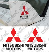 2x 15 cm Mitsubishi Spoiler Aufkleber Lancer Evo Sticker JDM Nordrhein-Westfalen - Dinslaken Vorschau