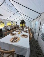 Zeltverleih Partyzelt Zelt mieten leihen 5x8m + 5x8m + 3x5m Bayern - Wiesthal Vorschau