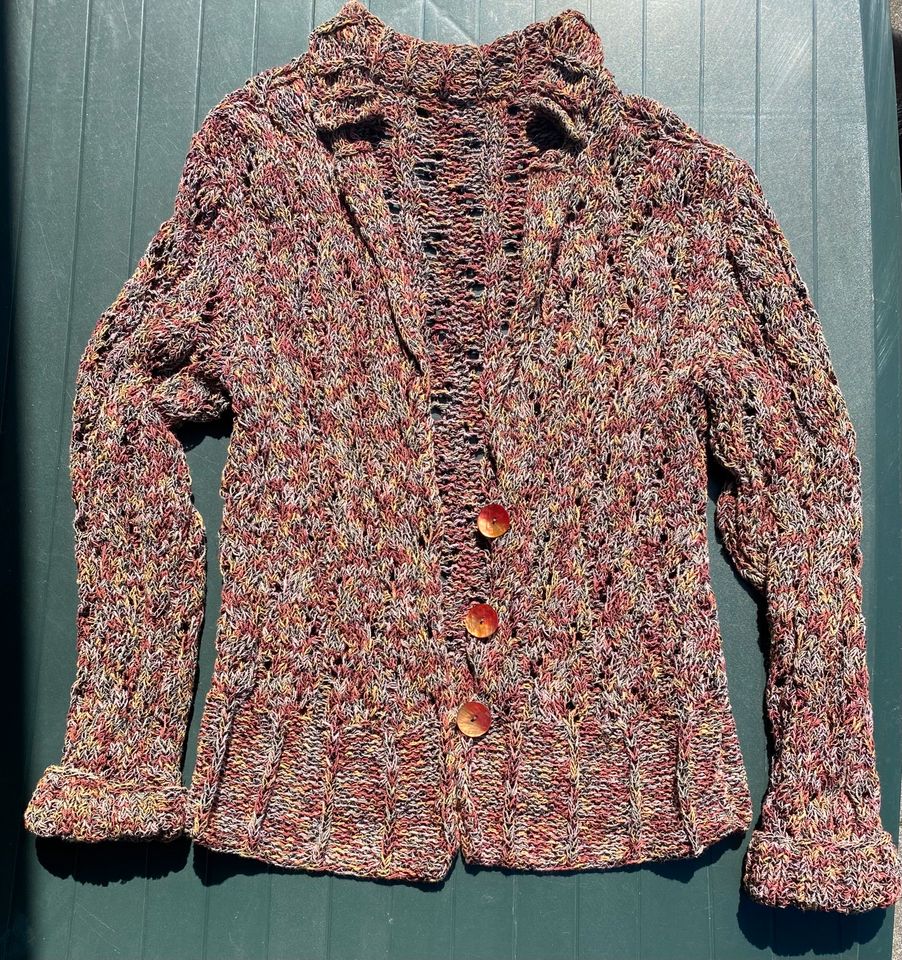 Sommerjacke, handgestrickt aus hochwertigem Baumwollgemisch in Bremen