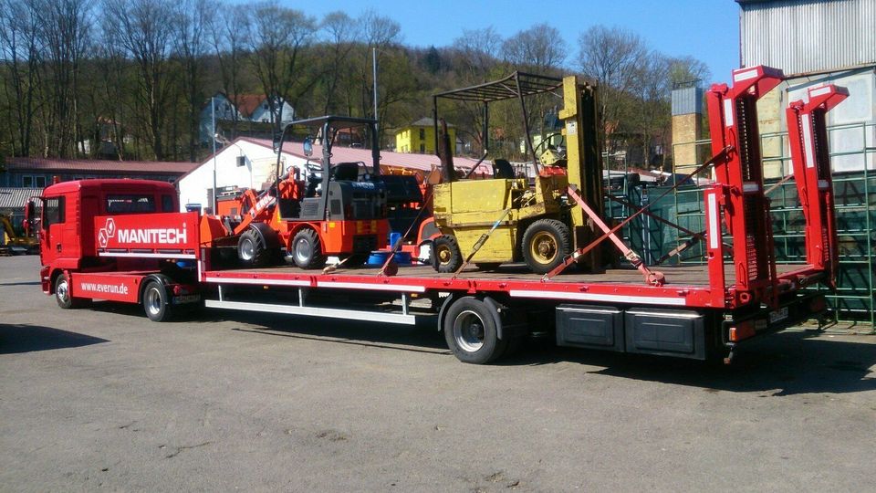 Traktorentransporte Fahrzeugtransporte Baumaschinentransporte in Meiningen