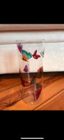 Zara Home Vase / Blumenvase / Glasvase mit Schmetterlingen Brandenburg - Potsdam Vorschau