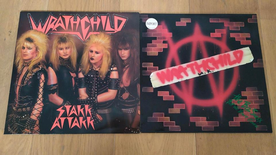 Wrathchild - Stakk Attakk + The Biz Suxx Vinyl LPs in Bonn