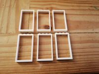 6 x Lego Classic Tür Fenster Rahmen weiß 1x4x6 ohne Scheibe 2 Löc Gerbstedt - Welfesholz Vorschau