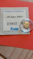 ‼️Gode Sammelmünze 585er Miniatur Goldmünze 50 J. BRD in Kapsel‼️ Bayern - Wunsiedel Vorschau