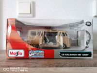 MAISTO CUSTOM-TUNING VW-BUS T1 60er "SAMBA" 1:24 GOLD Bayern - Aindling Vorschau