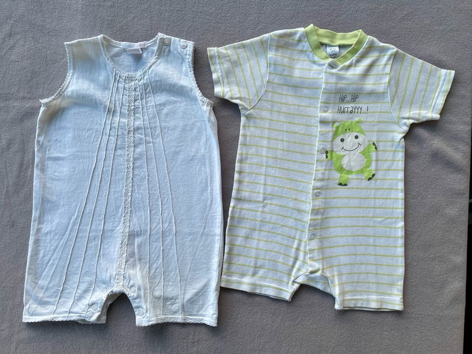 Baby ❤️ Schlafanzug Sommer Pyjama Einteiler in Freising