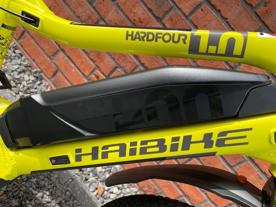 HAIBIKE SDURO HARDFOUR 1.0 LIME/TITAN/SCHWARZ 2020 in Wallenhorst