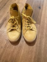 Pantofolo d‘Oro Sneaker Leder Gelb Gr. 41 Düsseldorf - Bilk Vorschau