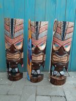 Tiki Figur 50cm Holzfigur Tikki Hawaii Südsee Maui Karibik Nordrhein-Westfalen - Kalkar Vorschau