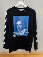 Off White Langarm T-Shirt in Schwarz Thüringen - Erfurt Vorschau