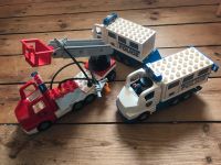 Lego Duplo Feuerwehr und Polizei Lkw Transporter Berlin - Neukölln Vorschau