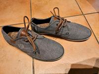 Bugatti Herren Schuhe Slipper sneaker gr.43 grau blau Anzug Baden-Württemberg - Heddesheim Vorschau