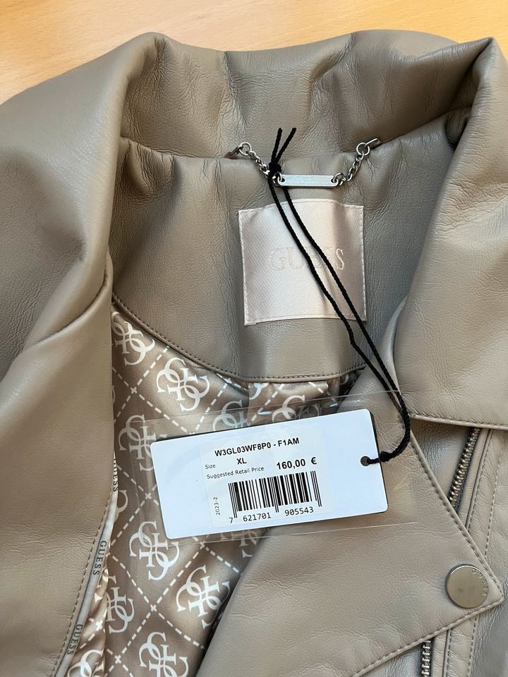Guess Damen Lederjacke Jacke XL 42 neu in Eichenzell