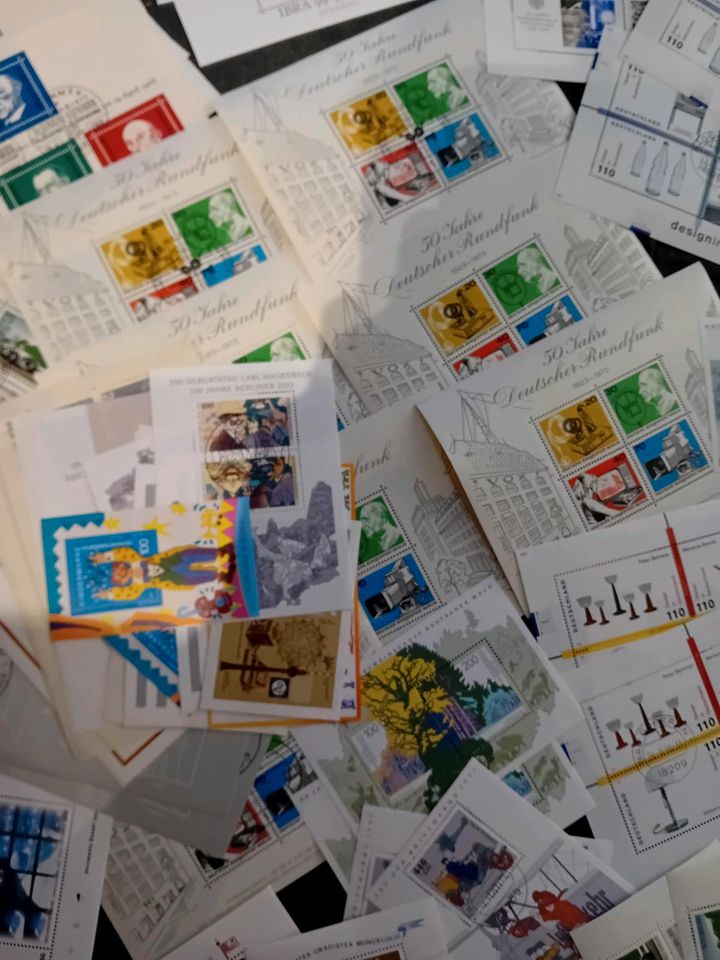 Briefmarken Blöcke in Wuppertal