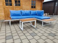 Gartenlounge Alulounge Lounge Ecklounge Alu + Akazie Baden-Württemberg - Riedlingen Vorschau