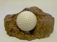 Golfball Kunstobjekt von Intern. Edelsteinkünstler, weltbekannt Rheinland-Pfalz - Idar-Oberstein Vorschau