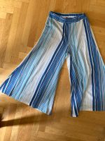 Hose /Hosenrock von PHO Gr. M blau türkis gestreift mit Silber Altstadt-Lehel - München/Lehel Vorschau