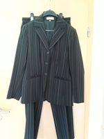 2-tlg. Hosenanzug, Blazer, Hose, schwarz gestreift, Größe 42 Bayern - Falkenfels Vorschau