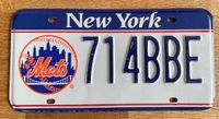 Nummernschild USA Kennzeichen NEW YORK METS 714BBE Nordrhein-Westfalen - Dinslaken Vorschau