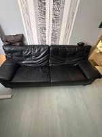 Leder Sofa schwarz Niedersachsen - Lathen Vorschau