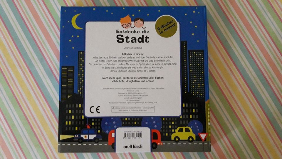 Buch 3+, 6 Bücher in einem, Entdecke die Stadt, orell füssli in Frankfurt am Main