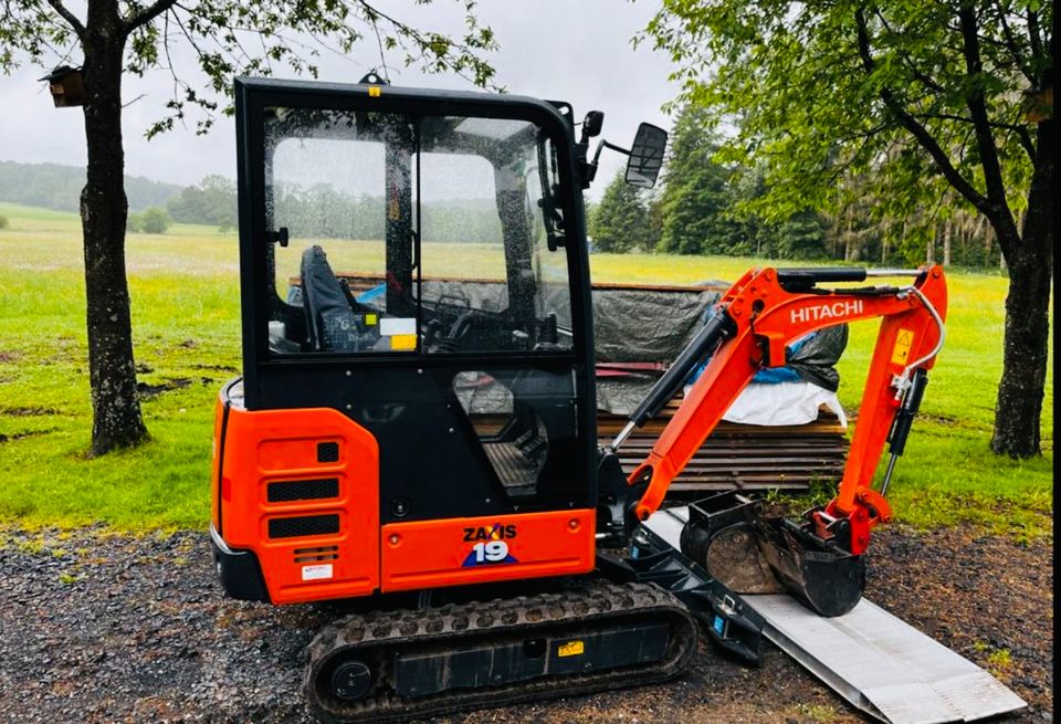 Minibagger Vermietung in Rennerod