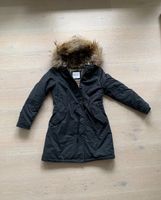 Parka leoprint XS Mantel Jacke warm gefüttert schwarz München - Sendling-Westpark Vorschau