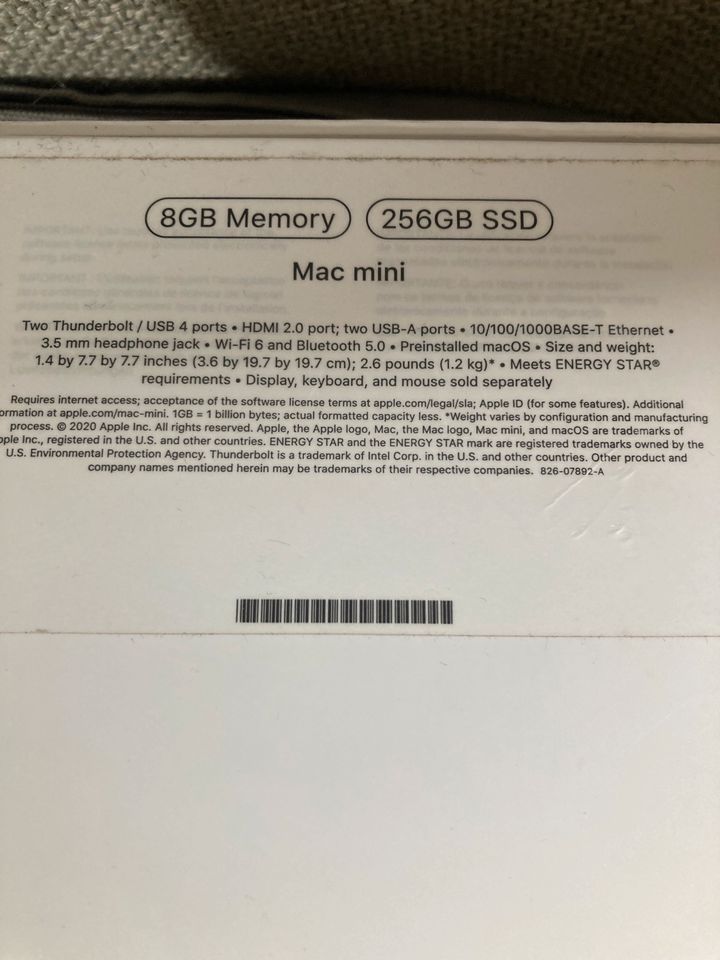 Mac Mini M1 250 GB 8 GB RAM in Schwäbisch Gmünd