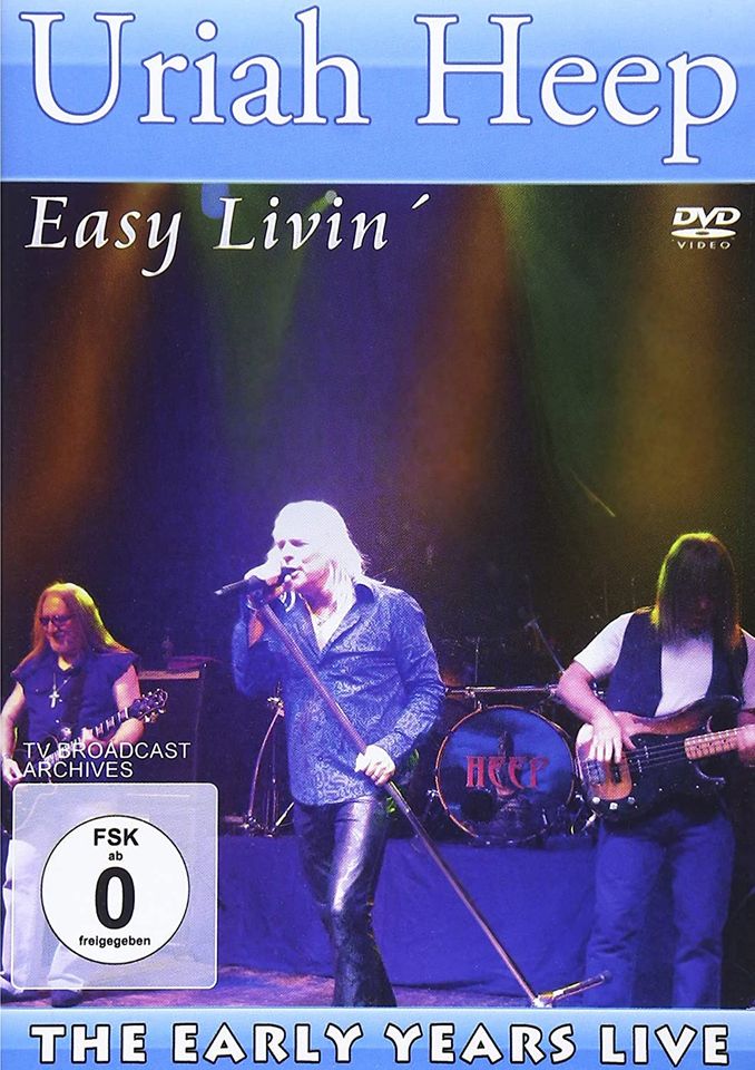 RARE DVD  Uriah Heep – Easy Livin' The Early Years Live   OVP in Gau-Bischofsheim