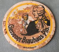 Giessener Brauhaus VK Bierdeckel selten Hessen - Heuchelheim Vorschau