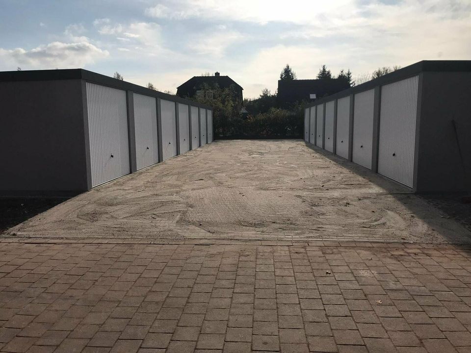 ***Wieder verfügbar*** Neubau Garage mit Licht + Strom in Hermsdorf (Hohe Börde) zu vermieten in Hermsdorf