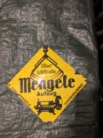 Emaille Schilder Mengele Aufzug Werbung Ludwigslust - Landkreis - Dömitz Vorschau