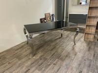 Designer Esstisch aus poliertem Edelstahl Chrom 160 x 90 x 76 cm Nordrhein-Westfalen - Paderborn Vorschau
