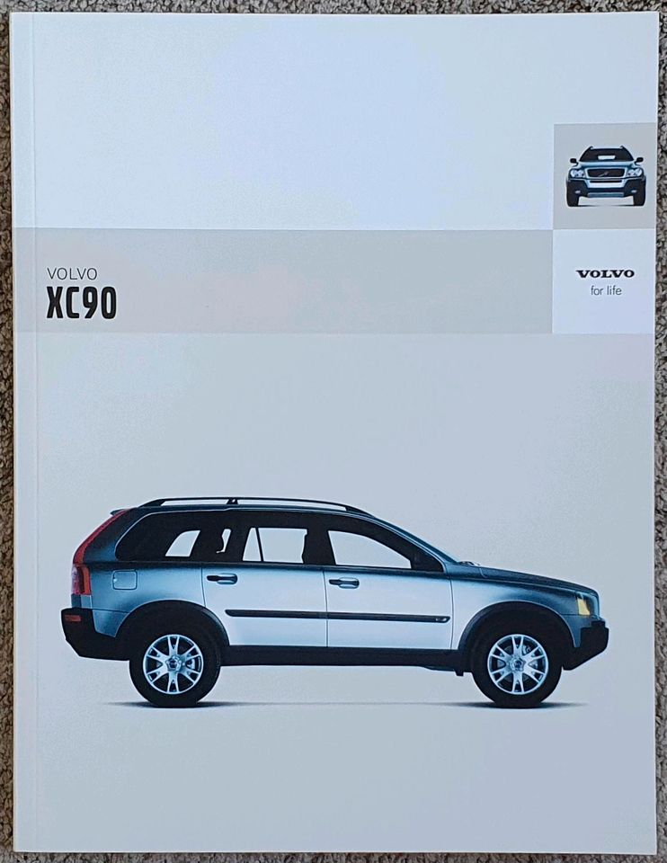 Prospekt Volvo XC90 2003/2004 + Preisliste in Mönchengladbach
