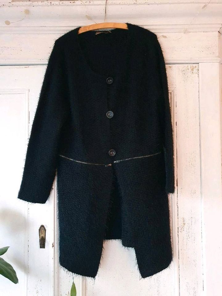 SOYACONCEPT XXL 42 44 46 Strickmantel Strickjacke schwarz weich in Mülheim (Ruhr)