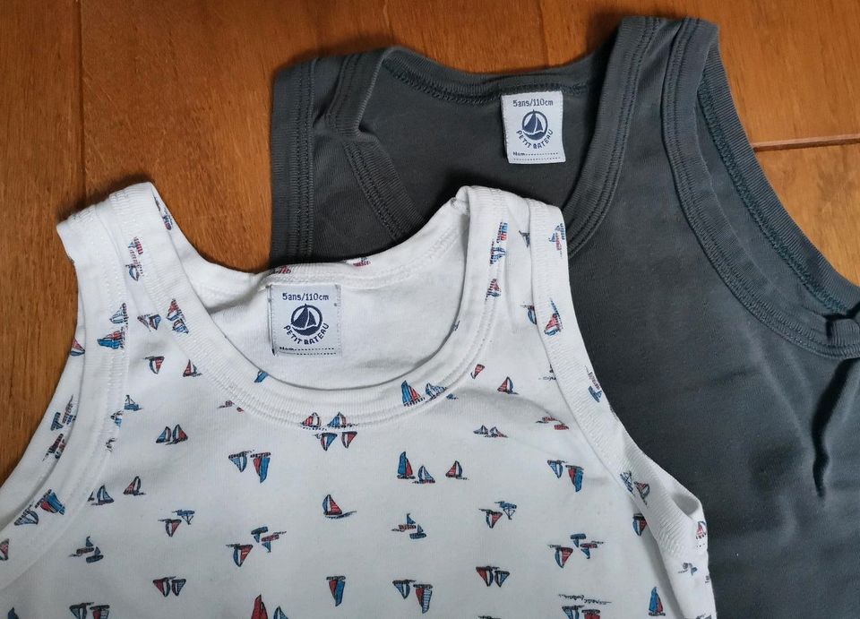 Unterhemden petit bateau Set 4 Stück 4-5 Jahre Größe 104 - 110 in Düsseldorf