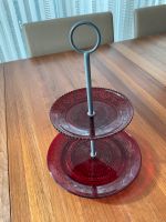 Etagere, rotes Glas Baden-Württemberg - Lörrach Vorschau