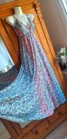 Seidenkleid S M L Kleid maxi boho seide Ibiza Rückenfrei blumen Baden-Württemberg - Mannheim Vorschau