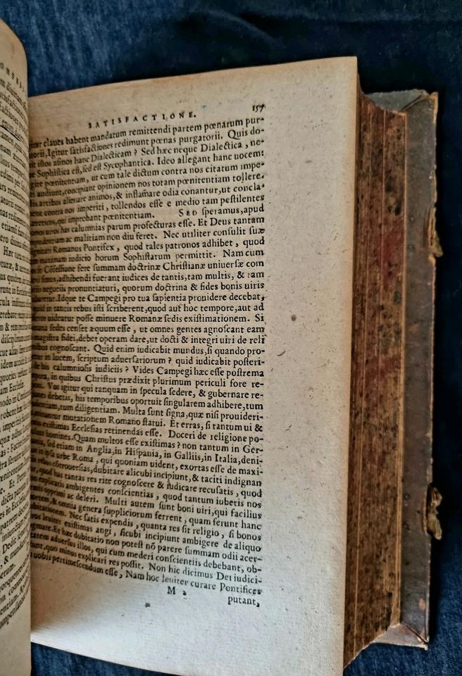 Philipp Melanchthon 1564, antikes Buch, Corpus Doctrinae Christin in Nürnberg (Mittelfr)