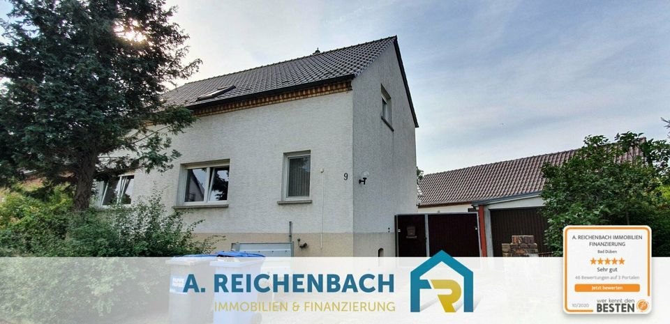 Einfamilienhaus mit Gästehäuschen, Pool und großem Garten in Gräfenhainichen zu verkaufen! Ab mtl. 827,51 EUR Rate! in Gräfenhainichen