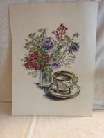 Blumen an Kaffeetasse - Stilleben -  Vera Jocho Baden-Württemberg - Niefern-Öschelbronn Vorschau