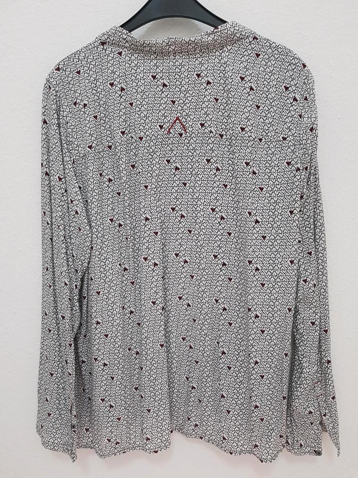 Blusenshirt CECIL Gr.46/48 schwarz weiß rot Herzen in Barsinghausen