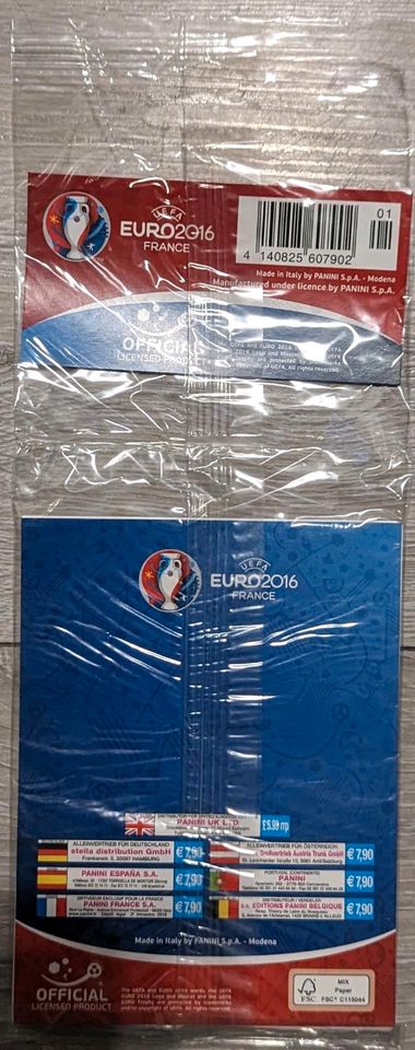Panini UEFA Euro 2016 Sticker-Update-Set NEU OVP in Hamburg
