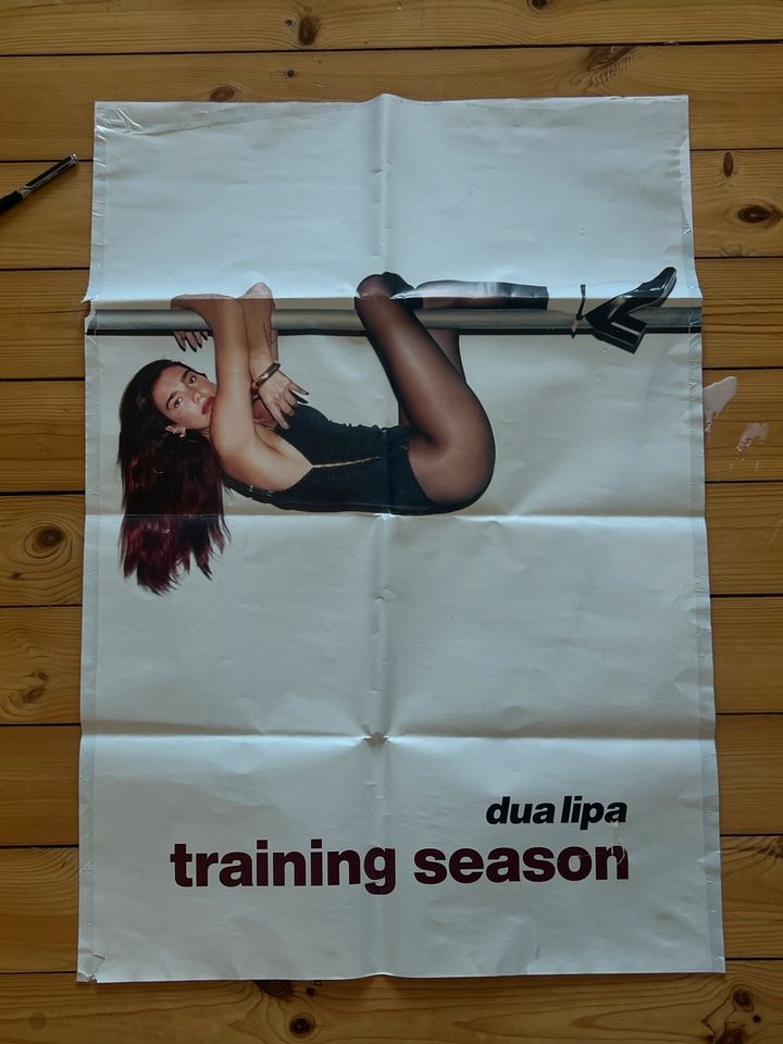 Dua Lipa Poster Training Season in Berlin
