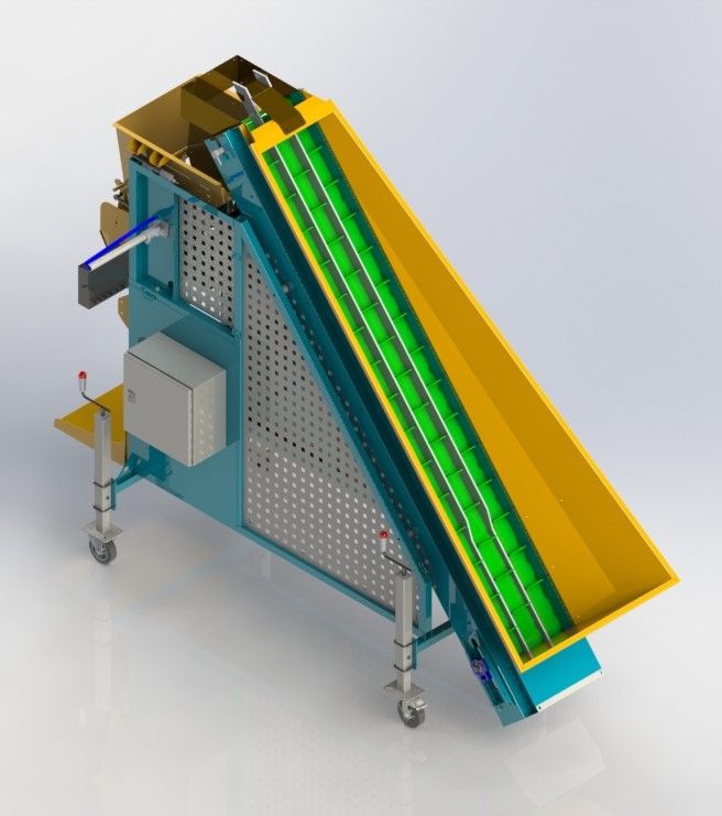 EURO-Jabelmann Absackwaage Jafix TN 260 E mit Wellkantgurt, NEU in Itterbeck