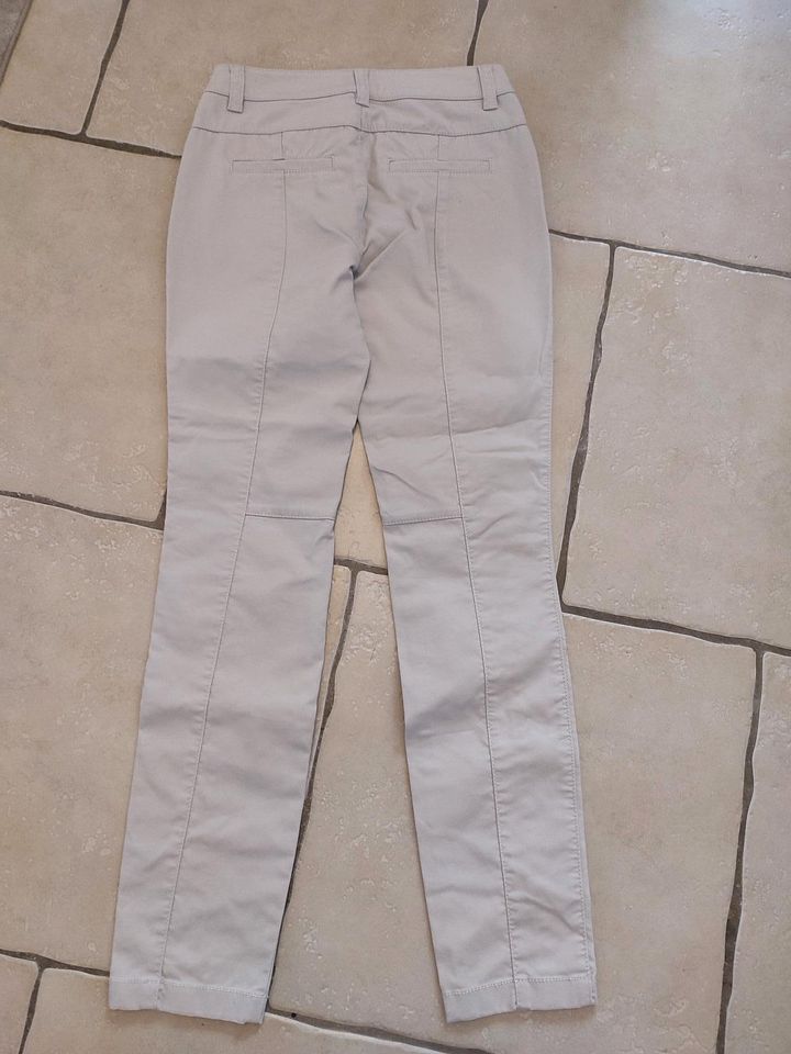 Esprit Stretch Hose/Jeans, ecru, wie neu, Gr 34, top in Bönen