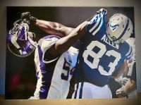 NFL Football Vikings Colts Unikat US Sport Pressefoto Poster Wandsbek - Hamburg Bramfeld Vorschau