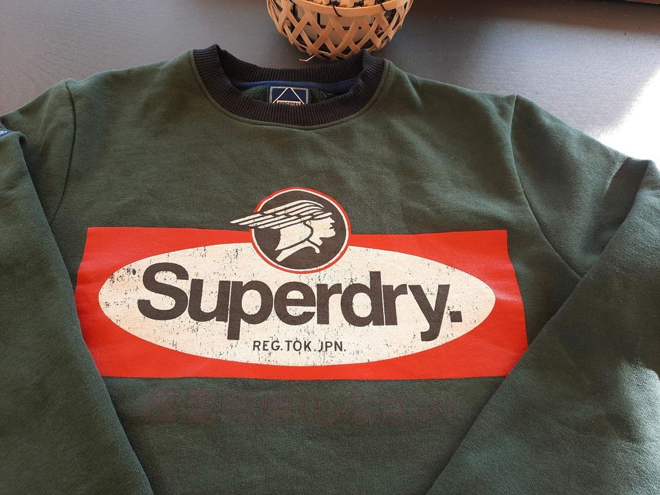 Superdry Pullover Jersey XS grün in Jockgrim