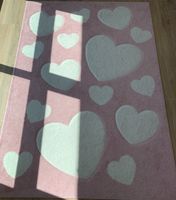 Teppich Kinderzimmer rosa mit Herzen Brandenburg - Neuenhagen Vorschau